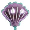 Novo Balão de Folha de Alumínio em Forma de Concha Ventilador 52*54cm Atacado Balão de Decoração para Festa de Aniversário