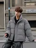Nueva Chaqueta de Algodón de Invierno 2026 para Hombres y Mujeres, Top Cálido con Cuello Alto, Abrigo Corto de Algodón, Chaqueta Casual Holgada, Versátil y de Moda