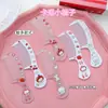 Cepillo para el pelo de gato manzana con estampado de dibujos animados Lindo cepillo de pelo portátil para cabello liso Estilo girli Ins