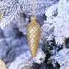MZGJ Comercio Exterior Transfronterizo Piña de Pino Colgante Navideño Decoración Decoración de Árbol de Navidad Hotel Centro Comercial Boda Colgante