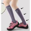 Calcetines Altos para Mujer Calcetines Deportivos de Compresión Profesionales Calcetines para Fitness al Aire Libre Bádminton Cuerda para Saltar Ciclismo Calcetines para Correr Calcetines para Yoga en Interiores