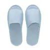 Pantuflas Desechables de Algodón y Lino para Hotel, Hospitalidad en Casa, Portátiles, Engrosadas, Antideslizantes, Media Tapa, Todo Incluido, Pantuflas para Huéspedes Personalizadas