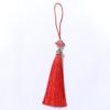 Colgante de Nudo Chino Cloisonné con Borla Joyería Accesorios Marcador de Libros con Borla Borla para Memoria USB Borla Corona de Metal Borla para Sombrero