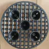 Bandeja Engrosada de Control de Raíces de Plantas, Base para Maceta de Neumático, Base Pequeña, Soporte para Maceta, Tablero Barrera de Raíces para Jardín