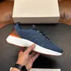Tênis Casuais Esportivos Masculinos Respiráveis em Tricô Estilo Italiano Transfronteiriços Stn Spliced Couro Genuíno Sola Grossa para Commuter Corrida para Exportação