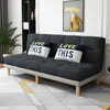 Sofá de cuero impermeable y resistente a los arañazos, plegable y de doble uso, adecuado para apartamentos de alquiler, salas de estar, tiendas, espacios pequeños, modelo popular en línea sofá cama