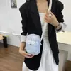 Exquisito bolso pequeño para mujer, bolso de hombro a cuadros girly, bolso cruzado ligero y casual para teléfono móvil, bolso a cuadros de estilo coreano transfronterizo para mujer