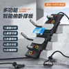Prancha de Treino Multifuncional com Suportes para Flexão para Mulheres e Homens Músculos Abdominais e Torácicos Suporte para Tablet Equipamento de Fitness Doméstico Carregamento