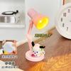 Luz noturna de proteção ocular LED luz de estudo para dormitório estudantil luz de leitura lâmpada de mesa coração de menina fofa lâmpada de atmosfera ornamentos de mesa