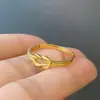 Anillo Moco Exquisito Personalizado Simple Estilo Chino Anillo Simple para Mujer Apertura de Anillo Regalo de Cumpleaños para Novia y Esposa