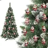 Adornos Colgantes Acrílicos de Papá Noel de Navidad Más Vendidos para Decoraciones del Árbol de Navidad del Hogar y Decoraciones de Escenas de Fiesta