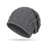 Chapéus de Inverno para Mulheres, Chapéus de Tricô, Moda Casual Estilo Coreano Chapéus Baotou com Proteção para Orelhas, Chapéus de Pelo para Homens, Chapéus Largos à Prova de Vento