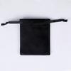 Bolsa de Gamuza de Doble Cara con Cordón y Logo Personalizado, Bolsa a Prueba de Polvo para Joyería, Bolsa para Empaque de Accesorios, Bolsa de Almacenamiento para Relojes