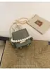 Cadena de Perlas Francesas Estilo Coreano Ins-Inspired Modelo Nuevo 2025 Cordón Personalizado Bolso de Hombro Cruzado Elegante para Mujer
