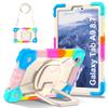 Capa Protetora de Silicone Anti-Queda Três Provas para Samsung Tab A9 8.7inch Sm-X115N Crianças