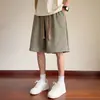 Pantalones Cortos para Adolescentes, Pantalones Cortos de Estudiante Coloridos con Cordón, Pantalones Cortos Sueltos de Playa de Verano, Pantalones Cortos Deportivos Casuales para Secundaria