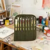 Bolsa de lona para caneta, bolsa para caneta de guache, caneta de aquarela, pintura a óleo, bolsa para caneta, bolsa de cortina, bolsa de armazenamento de pincéis feita sob medida