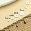 18K Du Jin Qiang Color Fuerte Fuerte Cuentas de Ábaco Planas Delgadas Cuentas Espaciadoras DIY Collar Wen Juguete Accesorios Accesorios de Junta Espaciadora