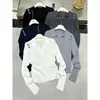 Camiseta básica de punto de manga larga con cuello alto estilo francés para mujer, otoño, corte ajustado, adelgazante, estilo old money, top de jersey