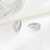 Pendientes Versátiles de Hoja Hueca, Elegantes Accesorios de Nicho, Pinzas para Orejas Únicas de Hoja, Aros de Oreja a la Moda, Accesorios de Moda Tendencia
