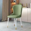 Cadeira moderna de encosto luxo leve, cadeira de lazer para restaurante, cadeira de jantar nórdica para cafeteria e hotel, banqueta simples de uso doméstico com encosto espesso