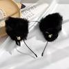Diadema Adorable de Orejas de Gato de Peluche Orejas de Zorro de Peluche Campana Niña Foto de Vacaciones Peinado Presionado Calabaza