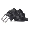 Cinturón de Aleación con Hebilla de Pin de Moda Versátil Estilo Coreano para Hombres Pantalones de Traje de Negocios Casuales Cinturón de PU Cinturón de Jeans