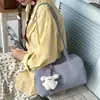 2026 Bolsa Tote Versátil Super Popular Casual de Nylon de Grande Capacidade com Alça Única Elegante e Simples para o Dia a Dia, Novo Modelo