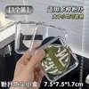 Caja de almacenamiento de pulseras de acrílico transparente con tapa a prueba de polvo, organizador de accesorios decorativos, caja de almacenamiento de exhibición de escritorio
