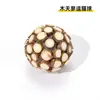 Juguete dispensador natural de hierba gatera con hierba gatera, plumas y cascabeles, palo teaser para gatos para autoentretenimiento y molienda de dientes
