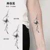 Mariposa Sexy Genial Tatuaje de Hierbas Pegatinas Impermeables Larga Duración Abdomen Inferior Espalda Femenina No Reflectantes Realistas Pegatinas de Jugo