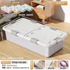 Caja de almacenamiento debajo de la cama caja de almacenamiento con ruedas caja organizadora con ruedas caja de almacenamiento debajo de sofá cama al por mayor gris verde rosa