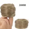 Coque de Cabelo Aplique para Mulheres, Cabelo Cacheado Realista, Ferramenta Fácil para Penteado Updo, Acessório de Cabelo, Coque Natural Fofo