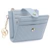 Gaekeao Cartera Ultrafina para Mujer de Venta Caliente, PU Cuero, Tarjetero con Llavero, Cierre, Bolsa para Identificación, Fabricante en Stock