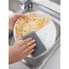 Esponja de tres capas de doble cara para uso doméstico, fregado de cocina, lavado de ollas, lavado de platos, paño de limpieza para el hogar, algodón de limpieza potente para eliminar grasa