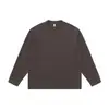 Ropa Vintage Yidao Otoño 2026 Nuevo Estilo Japonés Retro Old Money Camiseta Casual Holgada de Manga Larga con Cuello Henley