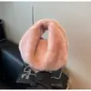 Bolso Peludo de Moda Transfronterizo de Nicho para Mujer 2026 Nueva Moda Otoño e Invierno Bolso de Mano y Bolso Cruzado Versátil con Cadena