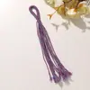 Novo Sino de Vento de Casca de Fruta em Cacho de Uva Estilo Chinês Corda Pendurada com Borla Corda Trançada DIY Pulseira Feita à Mão Pingente para Carro e Bolsa
