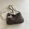 Bolso tote de lunares nuevo 2026, estilo retro, adecuado para ir al trabajo, se puede llevar como bolso de hombro, bolso cruzado o bolso de mano, gran capacidad, y también se puede usar como mochila