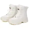 Las nuevas botas de nieve para exteriores son impermeables, cálidas y resistentes al frío, adecuadas para parejas, ligeras, cómodas, antideslizantes, de caña alta y forradas de pelo.. Disponible al por mayor