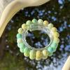 Pulsera Año Nuevo del Dragón 2024 para Mujer Pulsera Imitación Cinabrio Bollo de Dragón Nuevo Estilo Chino Joyería Estilo Chino Año del Dragón