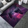Máquina de jogo de desenho animado Sala de estar Tapete Cyberpunk Sala de videogame Tapete decorativo Quarto E-sports Handle Tapete transfronteiriço
