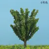 Mesa de Arena Modelo Árbol Musgo Decoración de Micro Paisaje Árbol Falso Modelo de Paisajismo Artificial Árbol de Hojas Plateadas Árbol de Navidad Árbol Falso