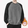 Moletom 3D estilo americano para homens, nova coleção outono/inverno 2026, vestuário masculino de peso pesado, moda outonal masculina plus size