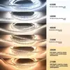 24V 98 LEDs por metro, cortable cada 3535 LEDs, tira de luz autoadhesiva de bajo voltaje larga, tira de luz duradera de alto brillo para uso doméstico