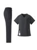 Batas Quirúrgicas para Hombres y Mujeres, Uniformes de Enfermera Dental, Uniformes Quirúrgicos para Sala de Operaciones, Pantalones Largos de Manga Corta, Ropa de Trabajo Fina de Secado Rápido
