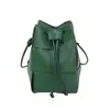 Versão coreana 2026 nova bolsa pequena de nicho para mulheres, bolsa de balde trançada artesanal moderna e de alta qualidade, bolsa transversal versátil