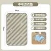 Almohadilla de planchado Tabla de planchar Hogar Plegable Cama pequeña Ropa Plancha Paño aislante Colgante de mano Guantes anti-escaldaduras