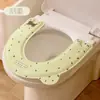 Almofada para Assento de Vaso Sanitário para Todas as Estações com Fragrância, Uso Doméstico, Novo Modelo 2025, Capa de Assento de Vaso Sanitário Adesiva Impermeável Lavável