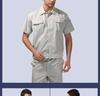 Overol de verano de manga corta personalizado nuevo traje de protección laboral uniforme de trabajo al por mayor